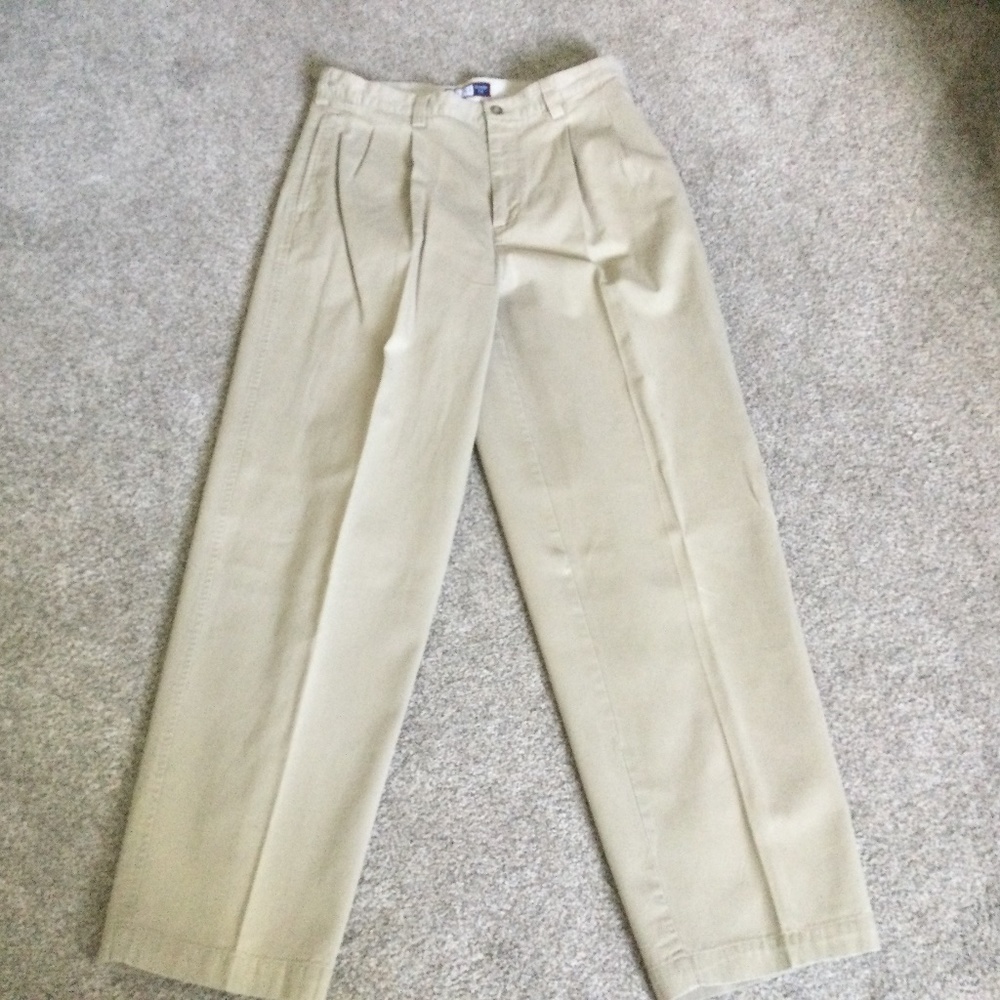 Mens Arizona Khakis Tan size 36x34